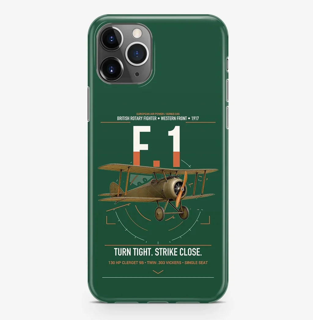 Sopwith Camel F.1 design on dark green magsafe iphone case, for iPhone Pro Max