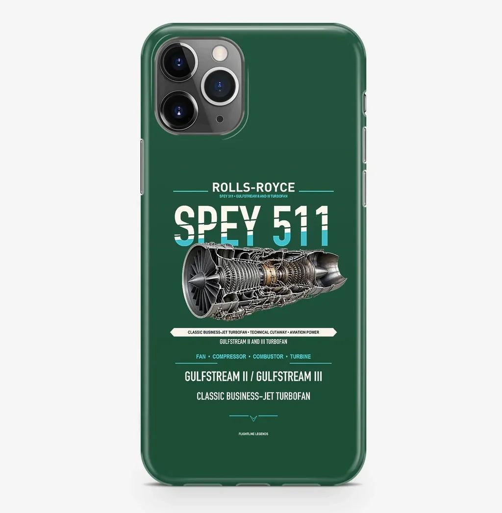 SPEY 511 Case ProMax design on dark green iphone case promax