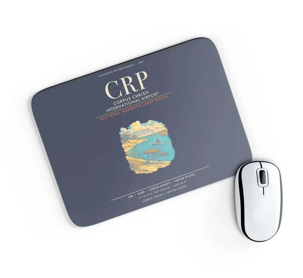 Corpus Christi International Airport CRP - Navy Blue