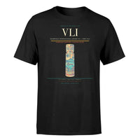 Thumbnail for Bauerfield International Airport (VLI) T-Shirt single-side front print in Black | bauerfield-international-airport-vli-double-side-t-shirt
