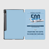 Thumbnail for Cessna Citation 500 - Citation I design on light blue samsung tablet tablet case