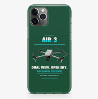 Thumbnail for DJI Air 3 Case ProMax design on dark green iphone case promax