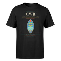 Thumbnail for Afonso Pena International Airport (CWB) T-Shirt single-side front print in Black | afonso-pena-international-airport-cwb-double-side-t-shirt