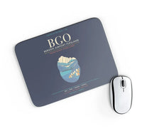 Thumbnail for Bergen Airport Flesland BGO - Seven-Rain Fjord Tapestry - Navy Blue