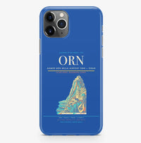 Thumbnail for Oran Airport (ORN) design on blue iPhone 16 Pro MagSafe case