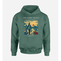 Thumbnail for VINTAGE G4503 - The Ferry Pilots - Premium Hoodie design on green premium