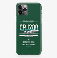Thumbnail for CRJ200 Case ProMax design on dark green iphone case promax