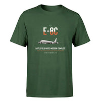 Thumbnail for E-8C Joint STARS design on dark green double-side t-shirt, single-side print