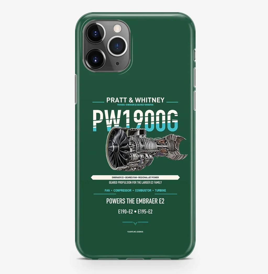 PW1900G Case ProMax design on dark green iphone case promax