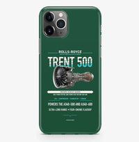 Thumbnail for TRENT 500 Case ProMax design on dark green iphone case promax