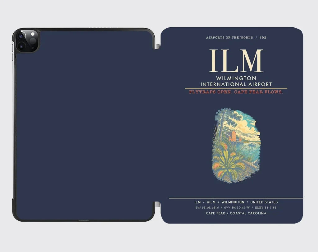 Wilmington International Airport ILM - Navy Blue