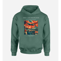Thumbnail for VINTAGE G4112 - The Last Propliner - Premium Hoodie design on green premium