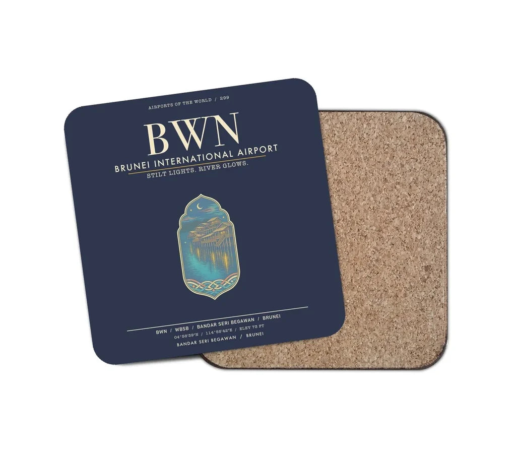 Brunei International Airport Bandar Seri Begawan BWN - Navy Blue