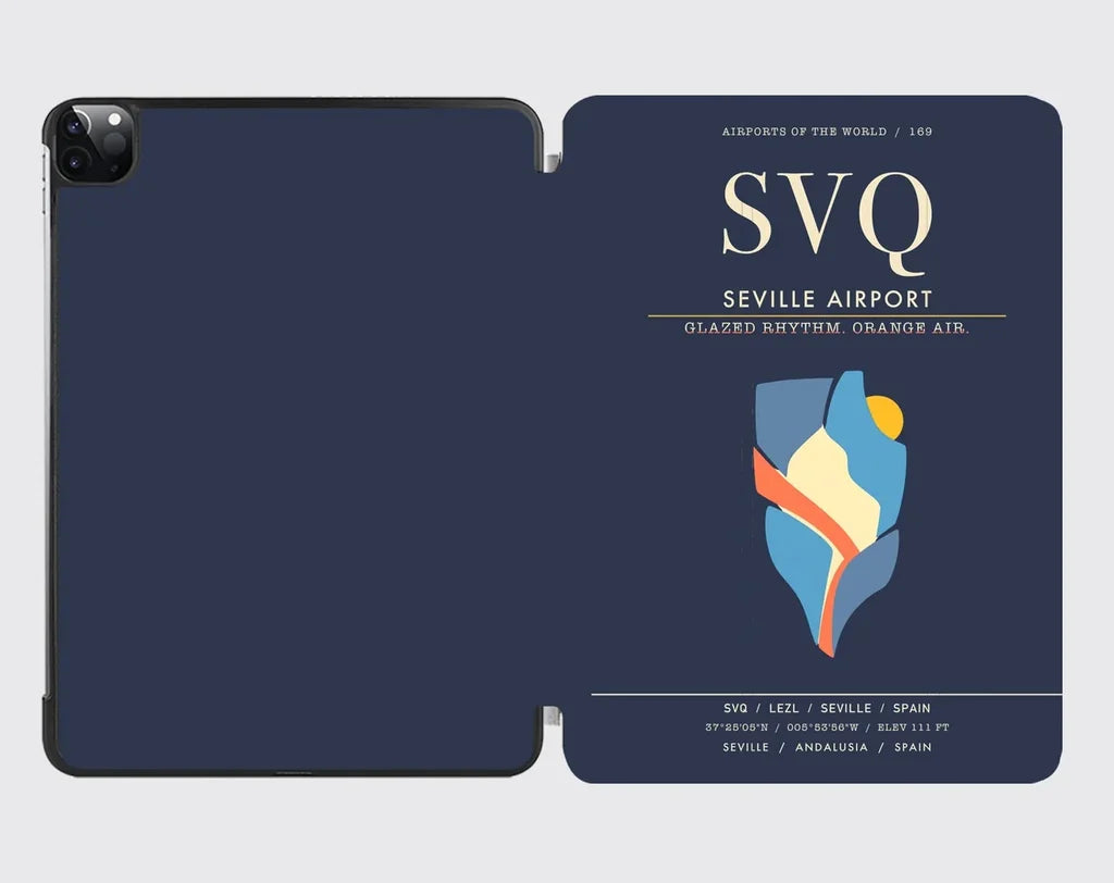 Seville Airport SVQ - Navy Blue