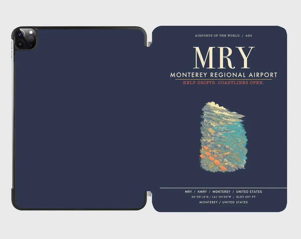 Monterey Regional Airport MRY - Navy Blue