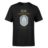 Thumbnail for Santos Dumont Airport (SDU) T-Shirt single-side front print in Black | santos-dumont-airport-sdu-double-side-t-shirt