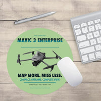 Thumbnail for DJI Mavic 3 Enterprise design on light green round mouse pad