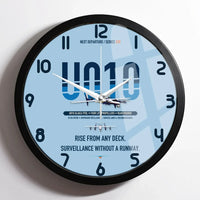 Thumbnail for Airbus U010 Aliaca VTOL design on light blue framed wall clock