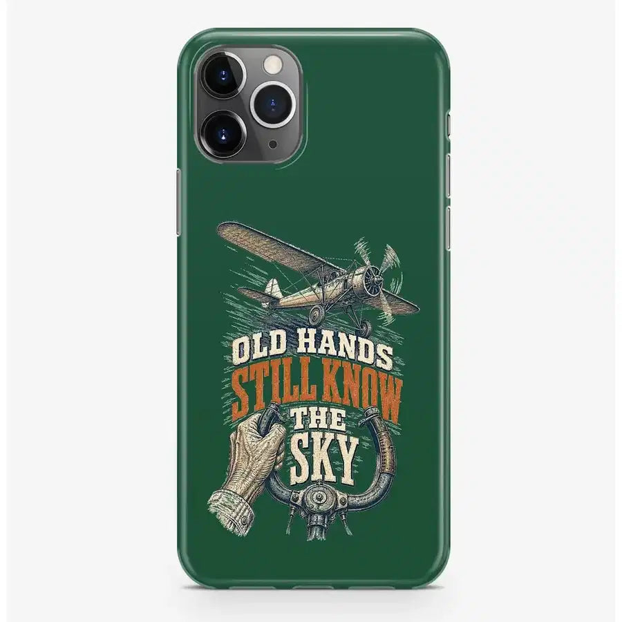 SIGNAL 632 - Old Hands Still Know The Sky - MagSafe iPhone Pro Max design on dark green magsafe iphone pro max