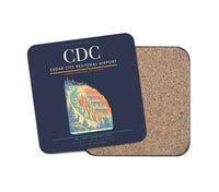 Thumbnail for Cedar City Regional Airport CDC Coaster 1-Piece - Navy Blue