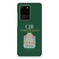 Thumbnail for Coimbatore International Airport CJB Samsung Case - Dark Green
