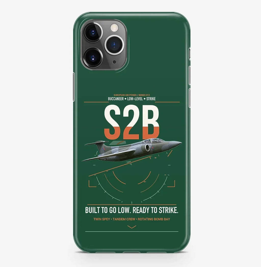 Blackburn Buccaneer S2B design on dark green magsafe iphone case, for iPhone Pro Max