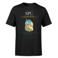 Thumbnail for La Palma Airport (SPC) T-Shirt single-side front print in Black | la-palma-airport-spc-double-side-t-shirt