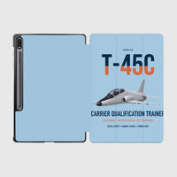 Thumbnail for T-45C Goshawk design on light blue samsung tablet tablet case