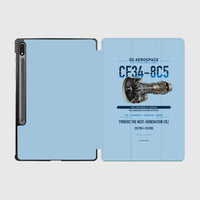 Thumbnail for CF34-8C5 design on light blue samsung tablet tablet case