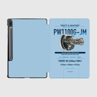 Thumbnail for PW1100G-JM design on light blue samsung tablet tablet case