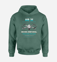 Thumbnail for DJI Air 2S design on green hoodie single side