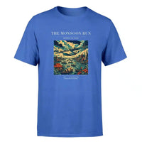Thumbnail for VINTAGE G4061 - The Monsoon Run - Premium T-Shirt design on blue premium t shirt