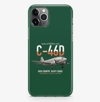 Thumbnail for C-46D Commando design on dark green magsafe iphone case, for iPhone Pro Max