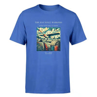 Thumbnail for VINTAGE G4387 - The Hay Bale Markers - Premium T-Shirt design on blue premium t shirt