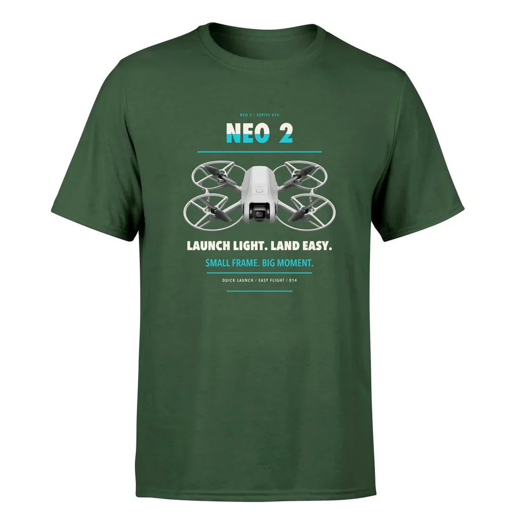 DJI Neo 2 design on dark green single side