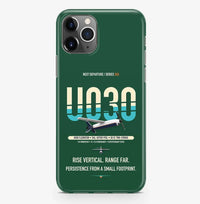 Thumbnail for Airbus U030 Flexrotor Case ProMax design on dark green iphone case promax