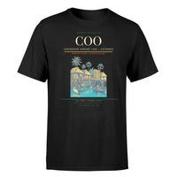 Thumbnail for Cadjehoun Airport (COO) T-Shirt single-side front print in Black | cadjehoun-airport-coo-double-side-t-shirt