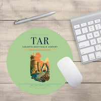 Thumbnail for Taranto-Grottaglie Airport (TAR) design on light green round mouse pad
