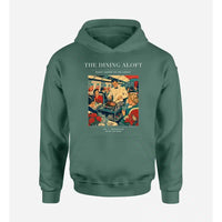Thumbnail for VINTAGE G4217 - The Dining Aloft - Premium Hoodie design on green premium