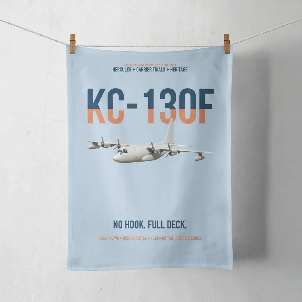 KC-130F BuNo 149798 design on light blue towel