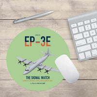 Thumbnail for EP-3E ARIES II design on light green round mouse pad