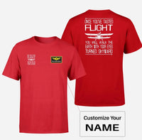 Thumbnail for Customisable Once You've Tasted Flight T-Shirt - view 5
