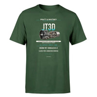 Thumbnail for JT3D design on dark green single side
