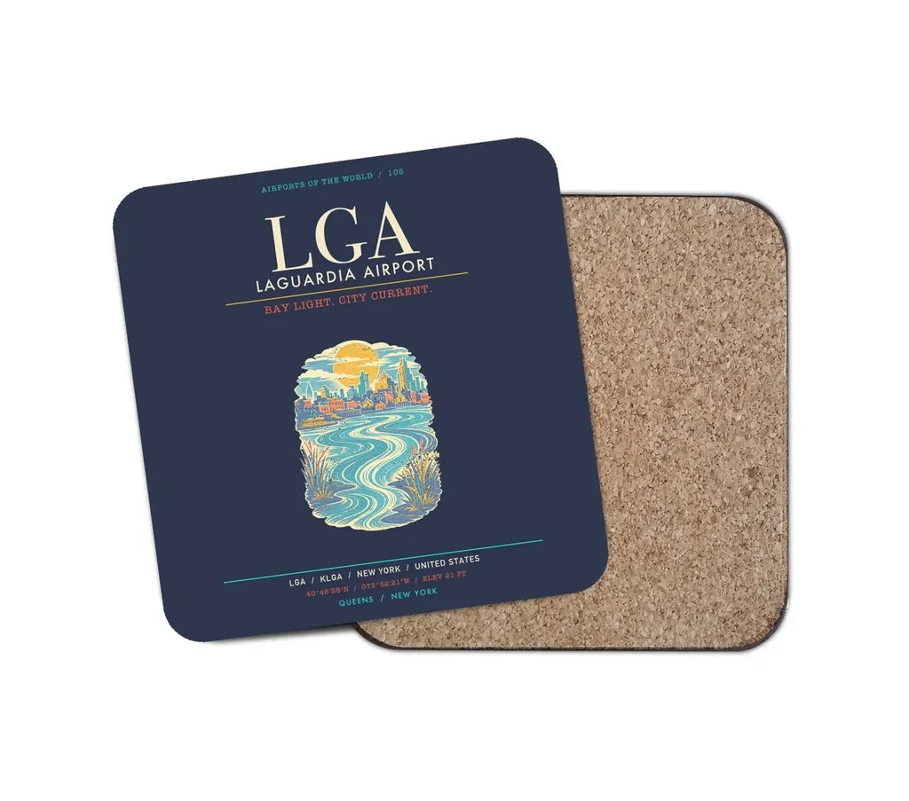 New York LaGuardia Airport LGA - Navy Blue