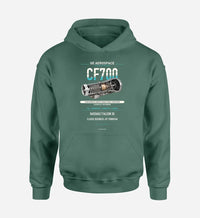 Thumbnail for CF700 design on green hoodie single side