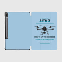 Thumbnail for Freefly Alta X design on light blue samsung tablet tablet case