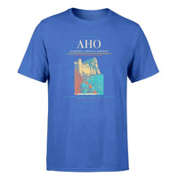 Thumbnail for Alghero Airport (AHO) Premium T-Shirt Blue