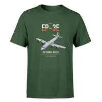 Thumbnail for EP-3E ARIES II design on dark green double-side t-shirt, single-side print