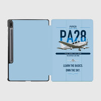 Thumbnail for Piper PA-28-181 Archer LX design on light blue samsung tablet tablet case