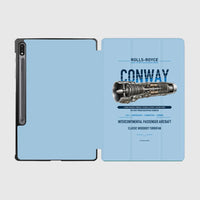 Thumbnail for CONWAY design on light blue samsung tablet tablet case